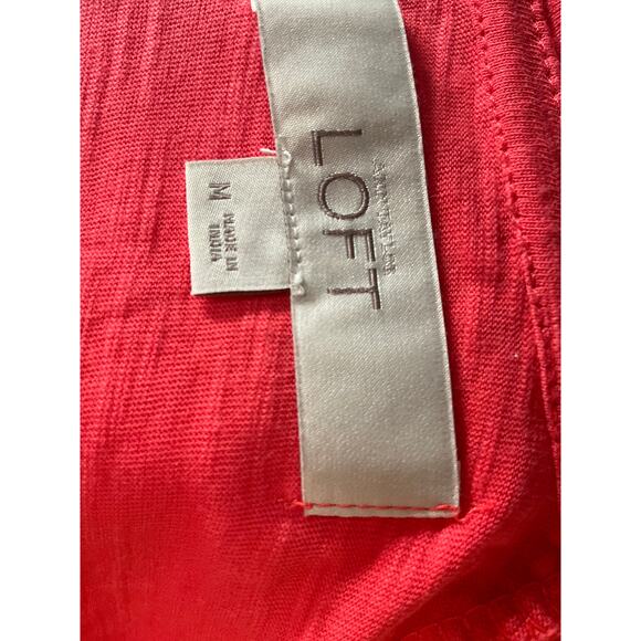 LOFT Pink Sequin Blouse - Women's Medium - Picture 3 of 4